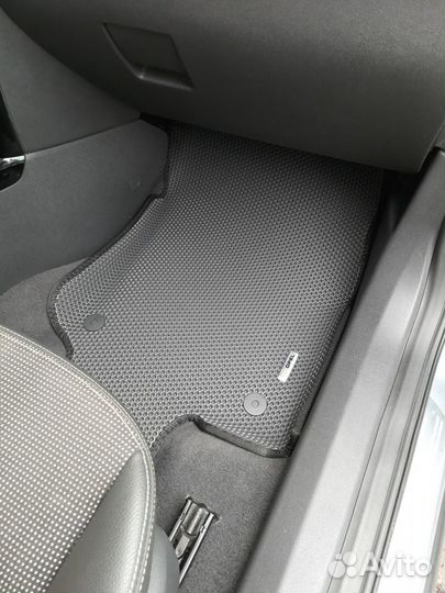 Авто коврики эва Опель Астра. 3d ева с бортиками
