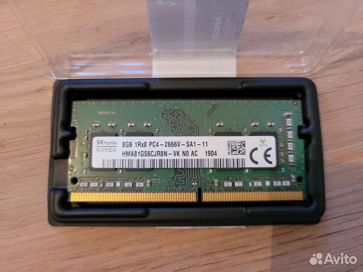 SO-dimm DDR4 8Gb 2666 Hynix