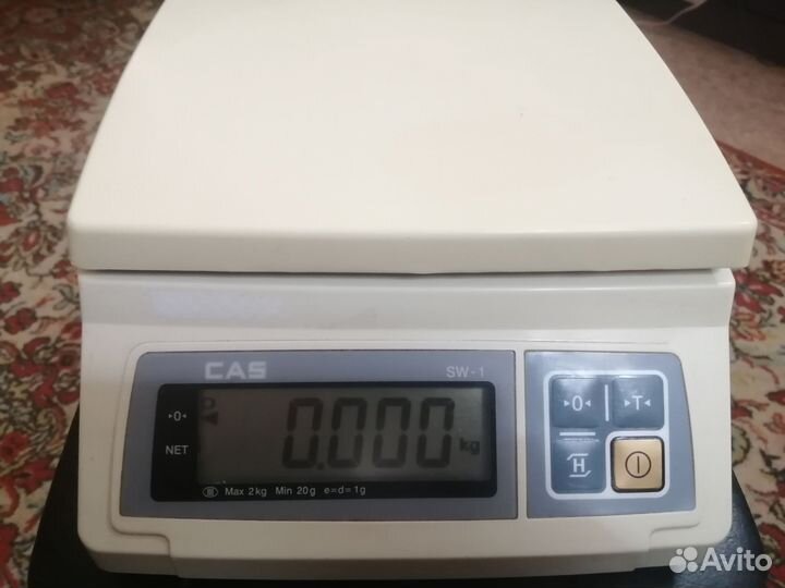 Квадратор, весы порционные CAS SW-1