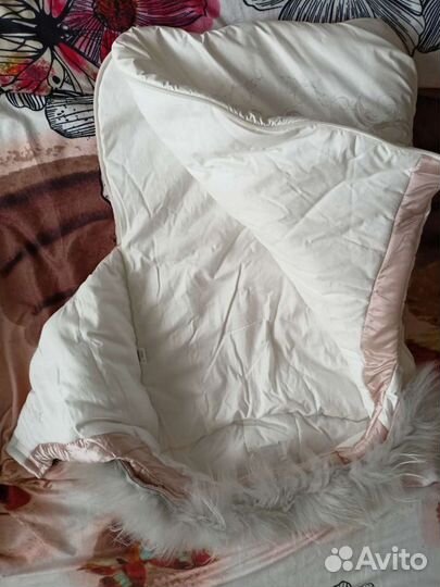 Конверт на выписку для девочки демисезонный