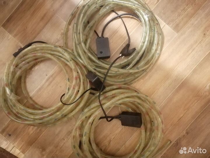 Гирлянды, дюралайт, блок питания