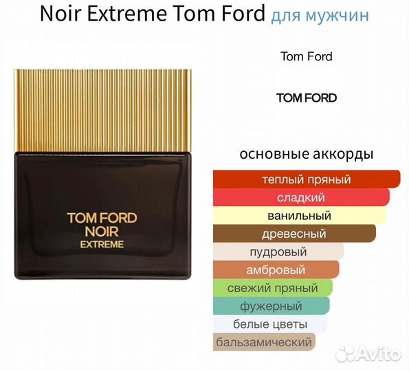 Tom Ford noir Extreme распив оригинал