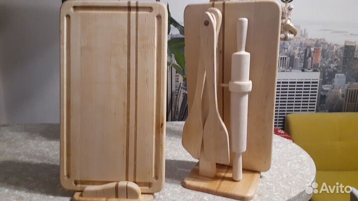 Кухонный деревянный набор