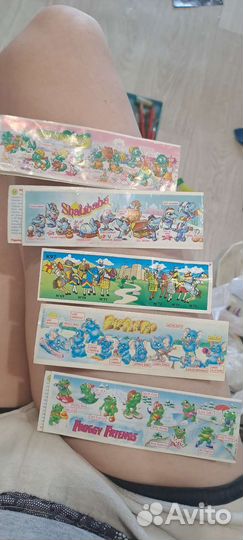 Вкладыши от киндер сюрприза