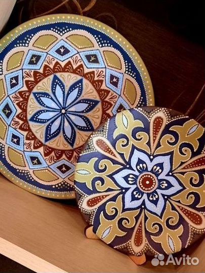 Тарелка декоративная настенная