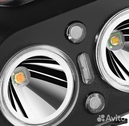 Фонарик G7 с датчиком движения (свет белый и синий