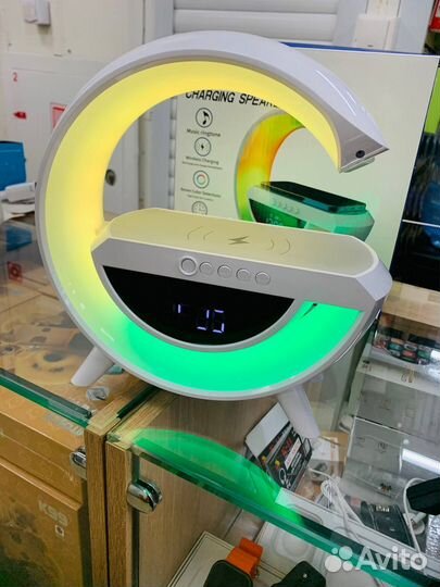 Беспроводной зарядка RGB ночнык