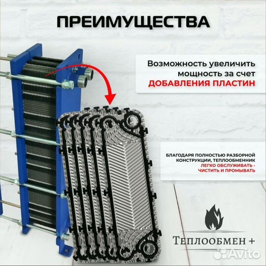 Теплообменник водяной SN08-50 для 1750 м2 175кВт