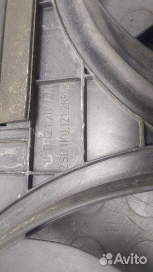 Вентилятор радиатора Skoda Octavia (A5), 2006