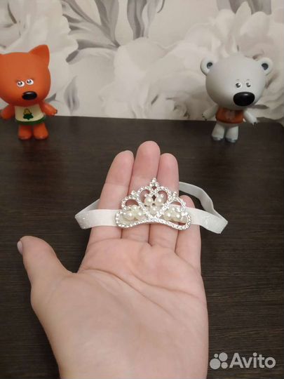 Повязка корона для самых маленьких