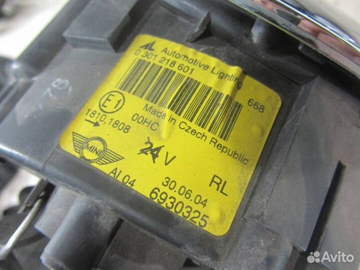 Блок фара левая Мини R50 Hatch