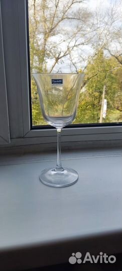 Хрустальные фужеры богемия