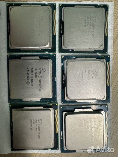 Процессор i5-3470s i5-6600 i7-3770
