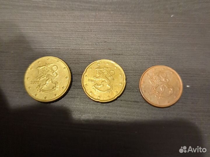 Евро монеты