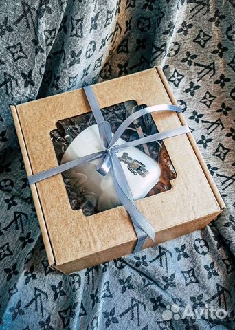 Подарочный набор, кружка с ложкой Bearbrick