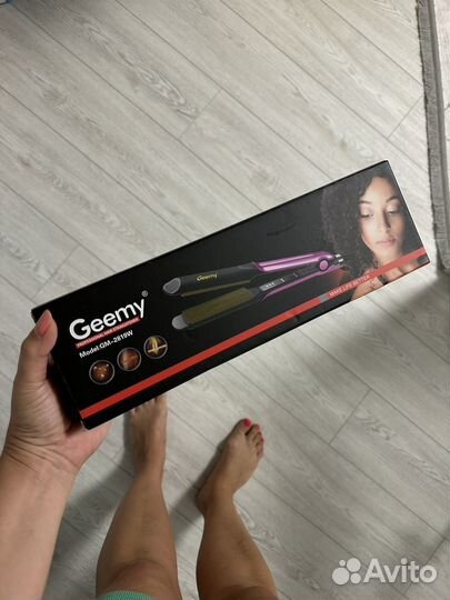 Плойка стайлер гофре для завивки волос кудрей