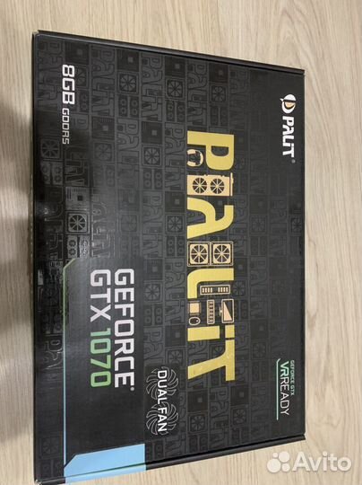 Видеокарта gtx 1070 8 gb