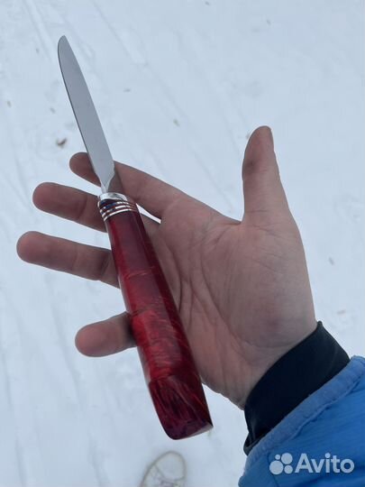 Охотничий нож из х12мф