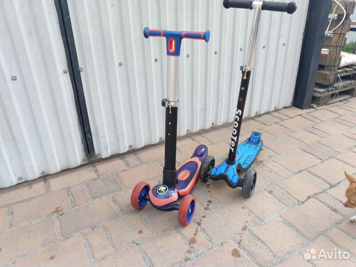 Трёхколёсный самокат