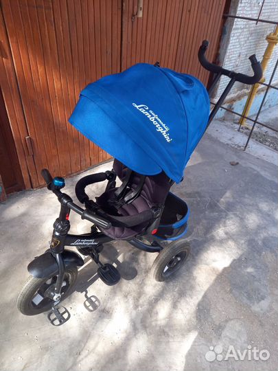 Велосипед коляска lamborghini трехколесный