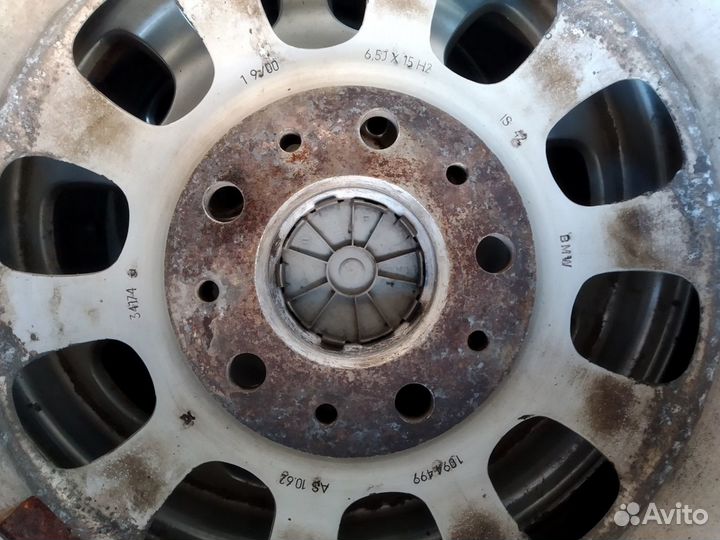 Оригинальные диски бмв Е46 с резиной