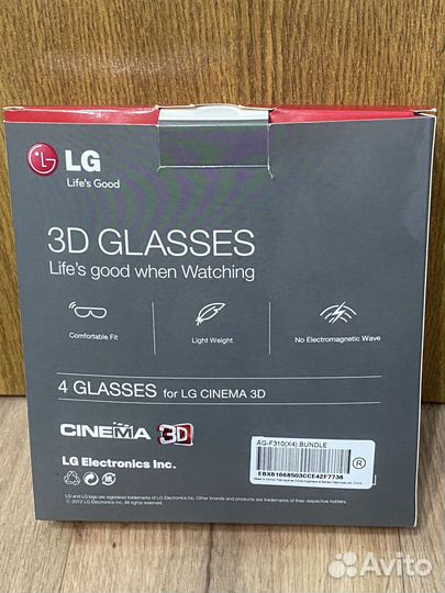 3D очки LG