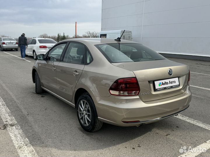 Volkswagen Polo 1.6 AT, 2020, 68 000 км