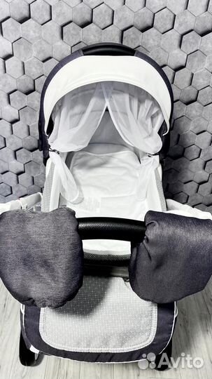 Коляска 3 в 1 Adamex Barletta Nee