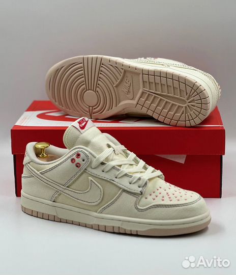 Кроссовки nike dunk low light orewood brown