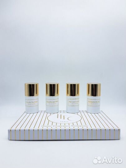 Белый набор HFC Travel Set White 4*15 ml