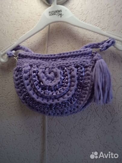 Корзинки ручной работы из трикотажной пряжи