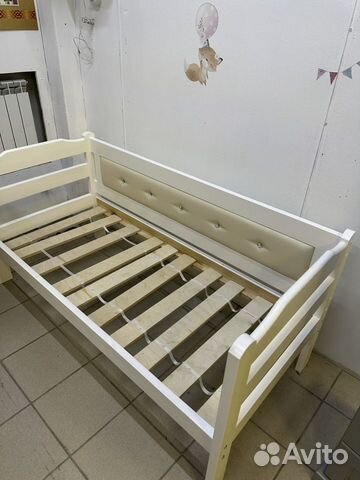 Детская кровать для девочки 80 на 160 Массив объявление продам