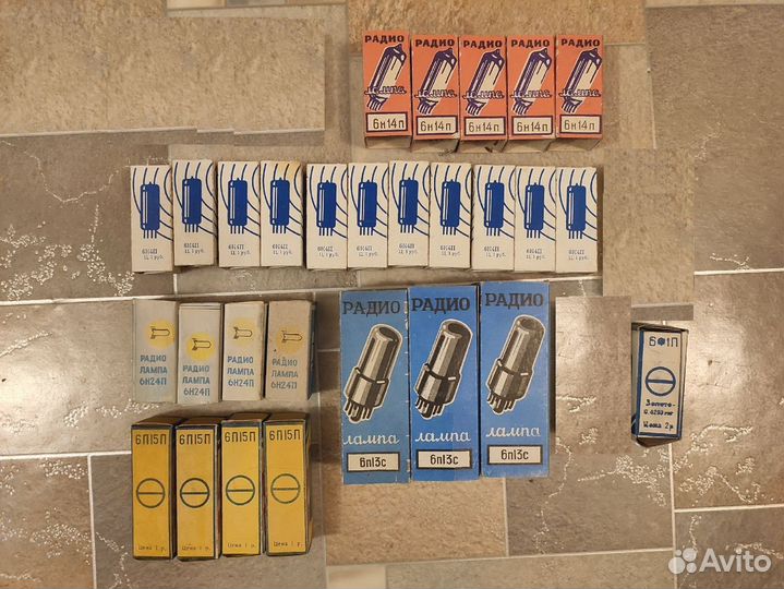Радиолампы новые