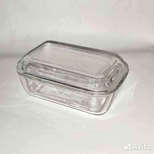 Маслёнка Икеа Гринсопп стекло