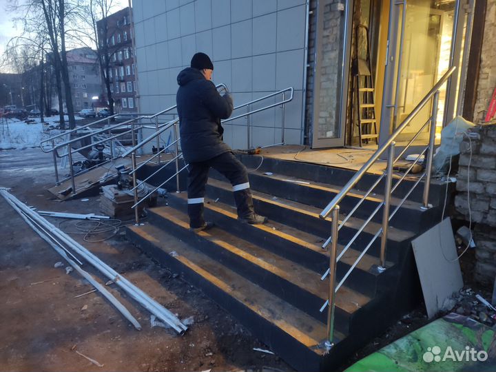 Перила из нержавеющей стали