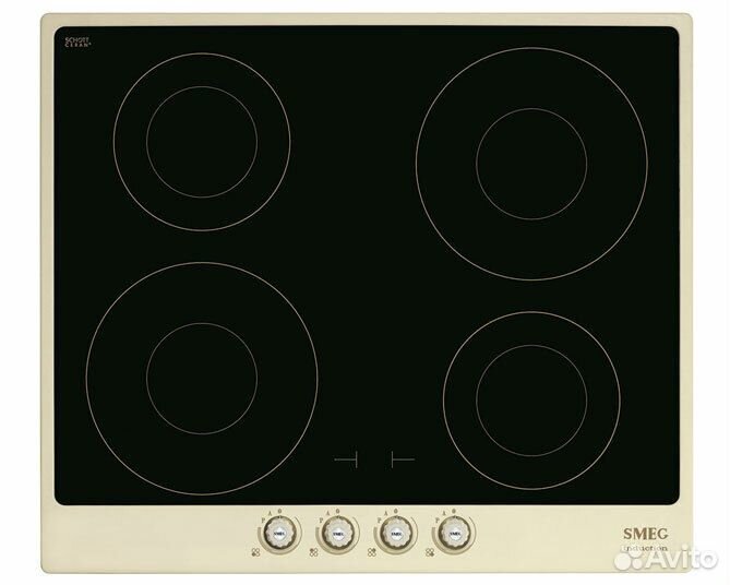 Индукционная варочная панель smeg si764pom