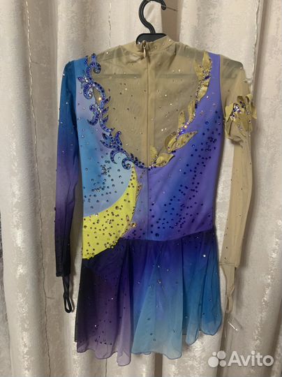 Платье для фигурного катания рост 134