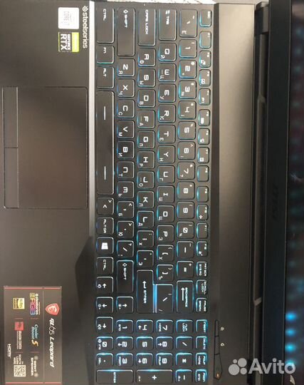 MSI ноутбук rtx 2070
