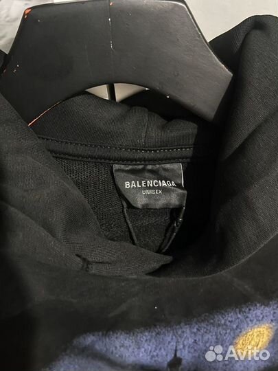 Balenciaga Paris Moon Hoodie oversize