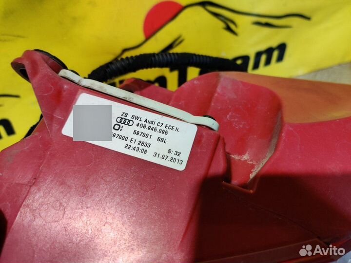 Фонарь задний левый Audi A7 4G 4GA 4GF cgwb 3.0