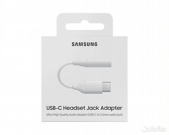 Переходник для наушников с Type-C на 3,5 jack цап
