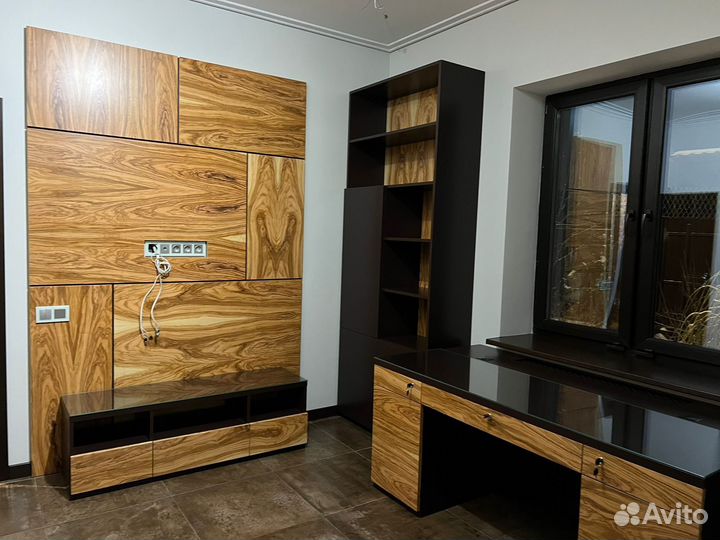 Мебель на заказ, шпонирование, стеновые панели