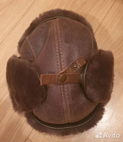 Мужская шапка из овчины