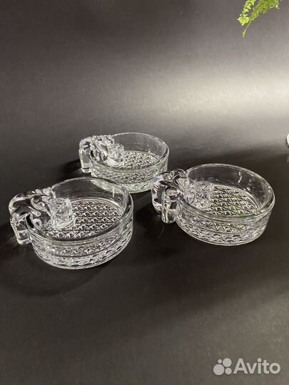 Розетки хрустальные