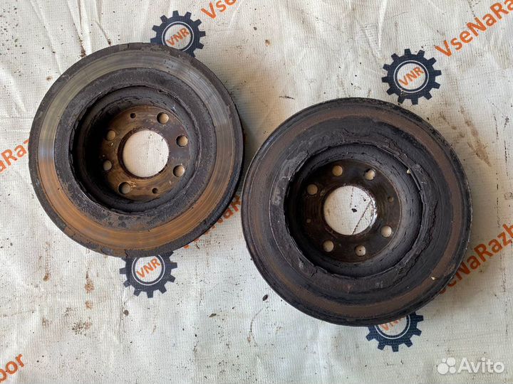 Тормозной диск передний Opel Corsa D рест. 2