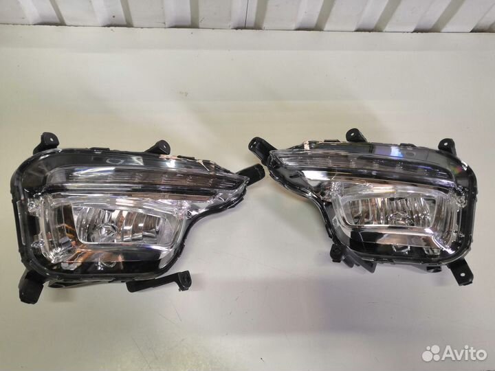 Kia rio 3 киа рио противотуманная фара с дхо