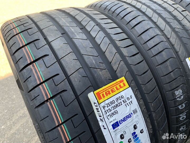 Pirelli P Zero PZ4 275/40 R22 и 315/35 R22