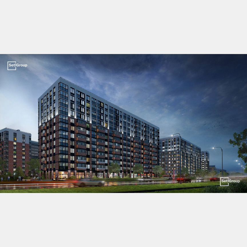 Квартира-студия, 24,4 м², 10/12 эт.