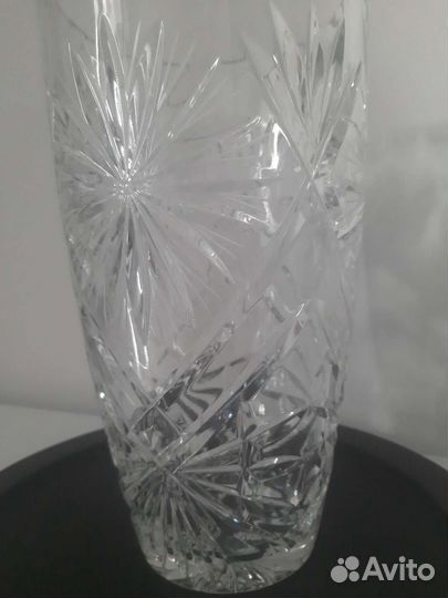 Ваза хрустальная
