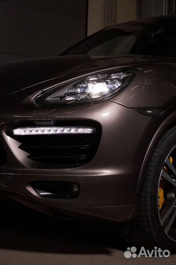 Новые фары LED на Porsche Cayenne 958, 2010-2014